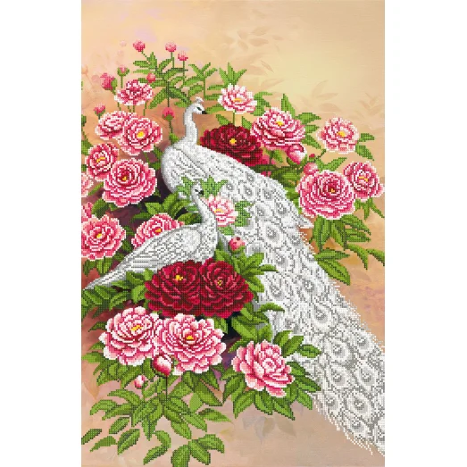 SI-684(А2) Птицы. Схема для вышивки бисером СвитАрт