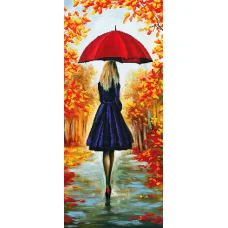 SI-707(24*55) Осенняя прогулка. Схема для вышивки бисером СвитАрт