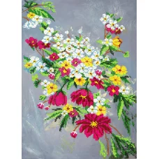 SI-878 (А3) Букет. Схема для вышивки бисером СвитАрт