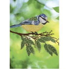 А5-Д-022 Синица. Схема для вышивки бисером ТМ Acorns