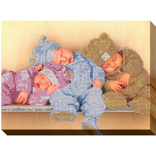 А-0078 Малыши. Набор для вышивки бисером ТМ Барвика