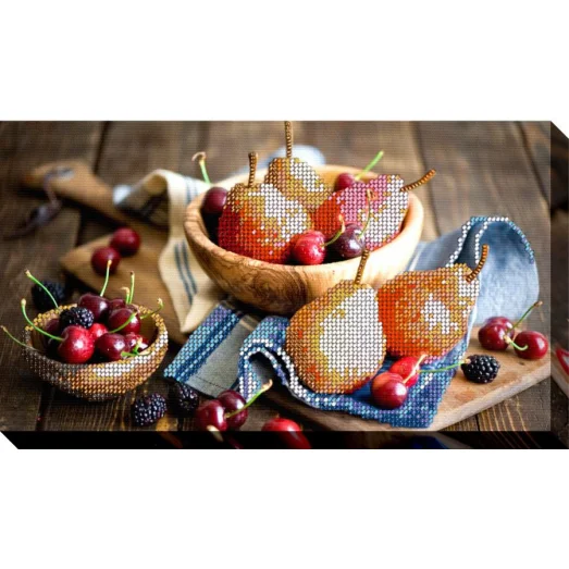 А-0160 Груши. Набор для вышивки бисером ТМ Барвика