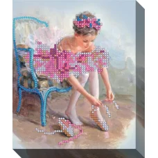 К-0044 Балерина. Схема для вышивки бисером ТМ Барвика