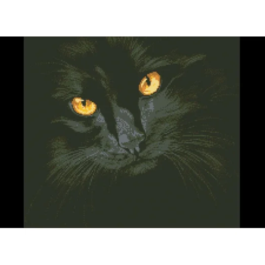 СЛ-3003 Кошачья магия. Схема для вышивки бисером ТМ Миледи