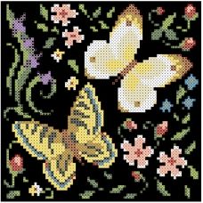 ФЧК-5071 Сны о лете-бабочки. Схема для вышивки бисером Феникс