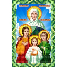 388 София, Вера,Надежда,Любовь. Схема для вышивки бисером СвитАрт