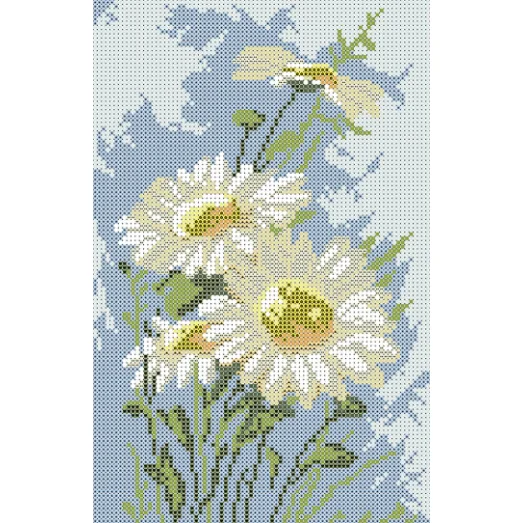 ФПК-4013 Солнечные ромашки. Схема для вышивки бисером Феникс