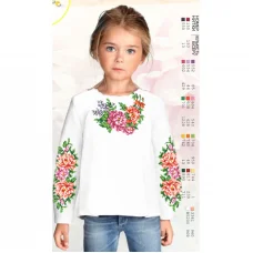 Sor38 Заготовка сорочки для девочки БисерАрт