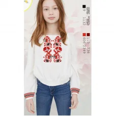 Sor54 Заготовка сорочки для девочки БисерАрт