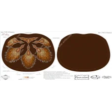 СТ-002 (2) Перышки. Заготовка для вышивки бисером. ТМ Тела Артис