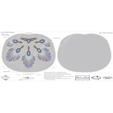 СТ-002 (3) Перышки. Заготовка для вышивки бисером. ТМ Тела Артис