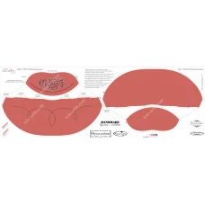 СТ-003 (2) Винтажные розы. Заготовка для вышивки бисером. ТМ Тела Артис