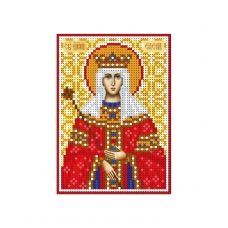 А6-И-092 Святая царица Елена. Схема для вышивки бисером ТМ Acorns