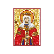 А6-И-092 Святая царица Елена. Схема для вышивки бисером ТМ Acorns