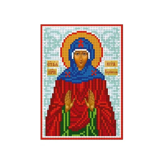 А6-И-099 Святая Кира Берийская. Схема для вышивки бисером ТМ Acorns
