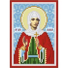 А6-И-164 Святая мученица Алла. Схема для вышивки бисером ТМ Acorns