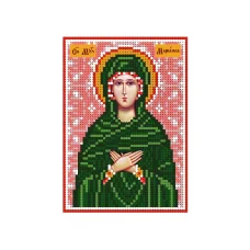 А6-И-112 Святая мученица Мариамна (Марьяна). Схема для вышивки бисером ТМ Acorns