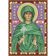 А5-И-064 Святая мученица Злата. Схема для вышивки бисером ТМ Acorns