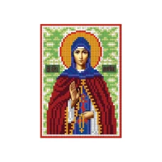 А6-И-109 Святая преподобная Марина. Схема для вышивки бисером ТМ Acorns