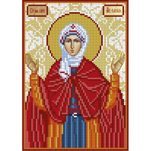 А5-И-098 Святая преподобная Мелания. Схема для вышивки бисером ТМ Acorns
