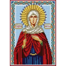 А5-И-053 Святая Виктория Эфесская. Схема для вышивки бисером ТМ Acorns