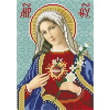 А5-И-236 Святое Сердце Марии. Схема для вышивки бисером ТМ Acorns