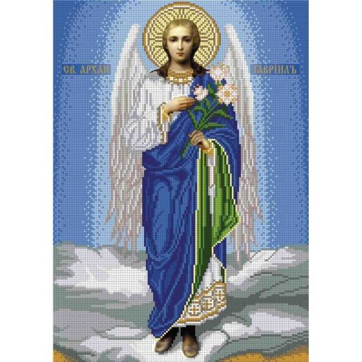 А3-И-524 Святой архангел Гавриил. Схема для вышивки бисером ТМ Acorns