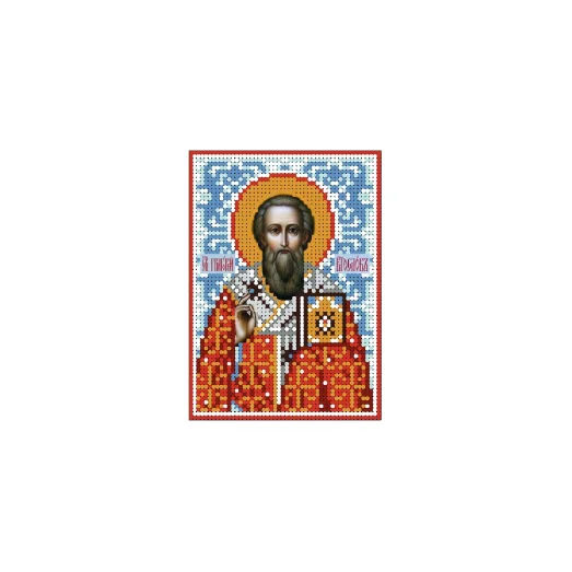 А6-И-027 Святой Григорий Богослов. Схема для вышивки бисером ТМ Acorns