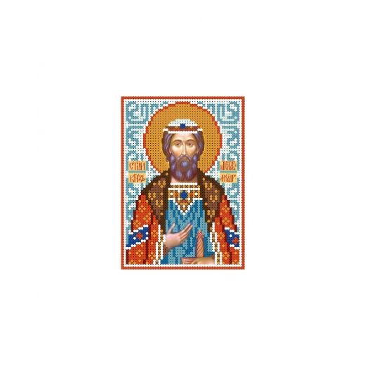 А6-И-048 Святой князь Ярослав Мудрый. Схема для вышивки бисером ТМ Acorns