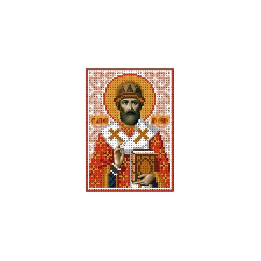 А6-И-052 Святой митрополит Филипп. Схема для вышивки бисером ТМ Acorns