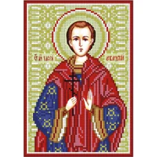 А5-И-203 Святой мученик Тимофей. Схема для вышивки бисером ТМ Acorns