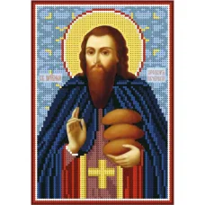 А5-И-292 Святой Прохор Печерский. Схема для вышивки бисером ТМ Acorns