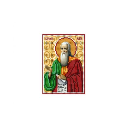 А6-И-037 Святой пророк Илья. Схема для вышивки бисером ТМ Acorns