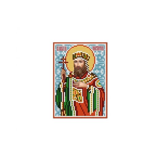 А6-И-054 Святой равноапостольный царь Константин. Схема для вышивки бисером ТМ Acorns
