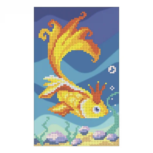 Т-0087 Золотая рыбка. Схема для вышивки бисером. ТМ ВДВ