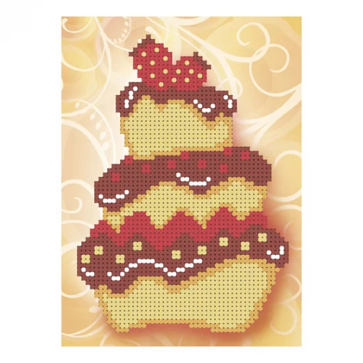 Т-0164 Торт. Схема для вышивки бисером. ТМ ВДВ