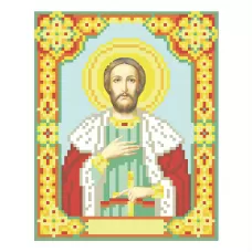 Т-0236 Святой князь Александр. Схема для вышивки бисером. ТМ ВДВ