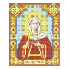 Т-0256 Святая Татьяна. Схема для вышивки бисером. ТМ ВДВ