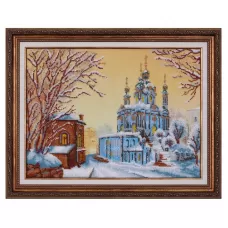 Т-0466 Андреевский спуск зимой. Схема для вышивки бисером. ТМ ВДВ
