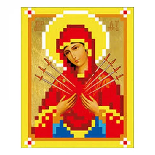 Т-0806 Семистрельная. Схема для вышивки бисером. ТМ ВДВ