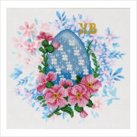 Т-0818 С Пасхой. Схема для вышивки бисером. ТМ ВДВ