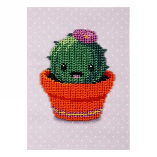 Т-0879 Кактус. Схема для вышивки бисером. ТМ ВДВ