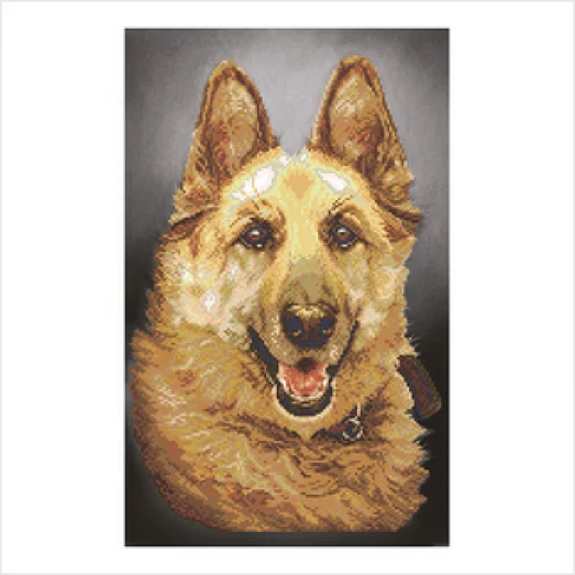 Т-0010 Верный друг. Схема для вышивки бисером. ТМ ВДВ