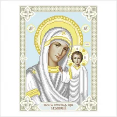 Т-0375 Богородица Казанская. Схема для вышивки бисером. ТМ ВДВ