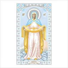 Т-0509 Покров Пресвятой Богородицы. Схема для вышивки бисером. ТМ ВДВ