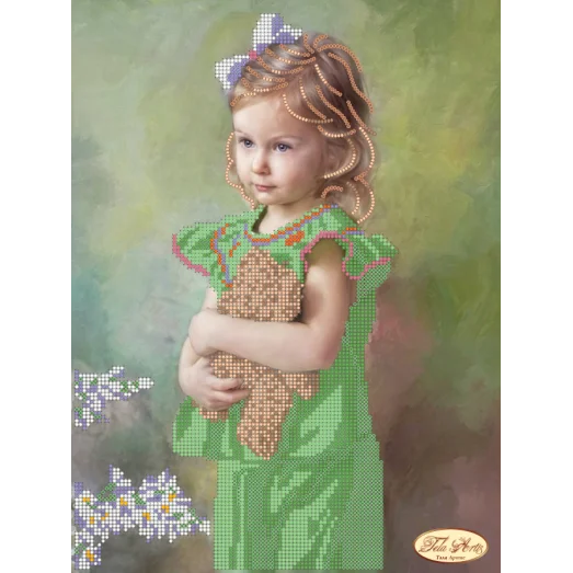 ТА-043 Плюшевый друг. Схема для вышивки бисером Тела Артис