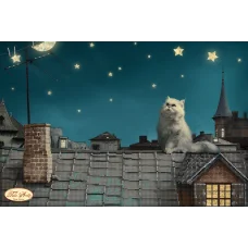 ТА-063 Пушок на крыше. Схема для вышивки бисером Тела Артис