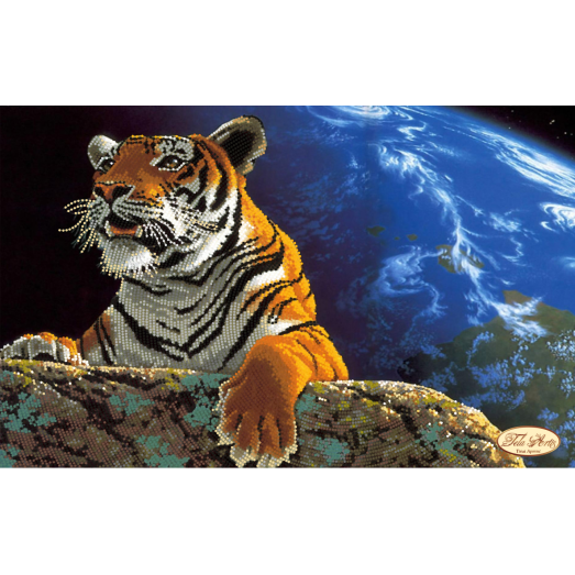 ТА-079 Амурский тигр. Спасем планету. Схема для вышивки бисером Тела Артис