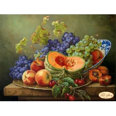 ТА-106 Натюрморт с тыквой. Схема для вышивки бисером Тела Артис
