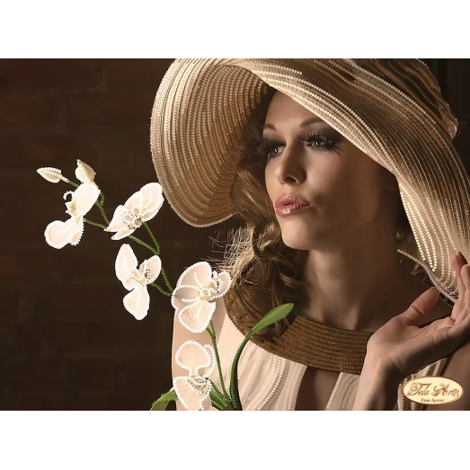 ТА-131 Мадмуазель Жанетт. Схема для вышивки бисером Тела Артис